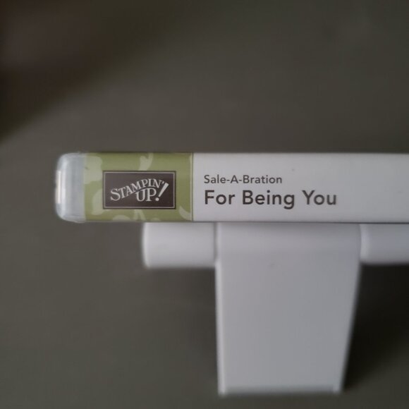 Stampin' Up! 'FOR BEING YOU' Cling Stamp Set (Used) - Picture 5 of 6